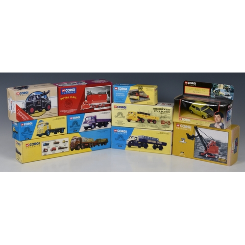 48 - A large collection of various boxed Corgi Classics die-cast vehicles to include Scammell Scarab Eski... 