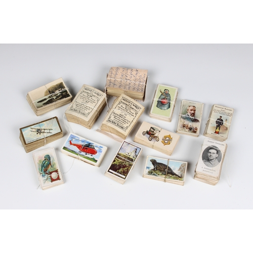 1208 - A collection of pre- and post-war cigarette cards, some Channel Islands issues approx. 30 part and c... 