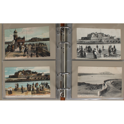 558 - Deltiologists interest - Collection of Levy Fils Postcards of the Channel Islands - Guernsey series ... 