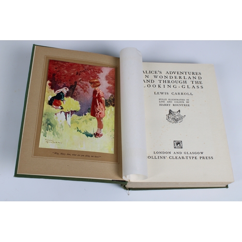 583 - Black Beauty by Anna Sewell, 1st edition, 1954, together with 'Alice in Wonderland and through the L... 