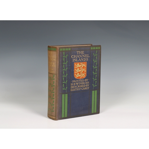 619 - Wimbush, H. B. & Edith F. Carey The Channel Islands, 1st edition, folding map, pub. Adam and Charles... 