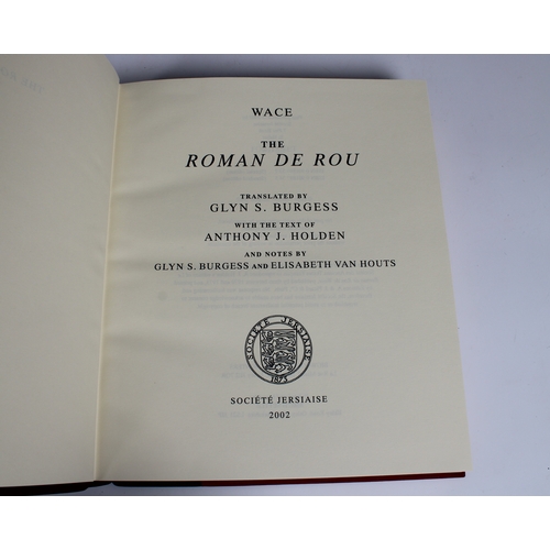 625 - WACE, The Roman De Rou translated by Professor Glyn Burgess, with the text of Anthony J. Holden and ... 