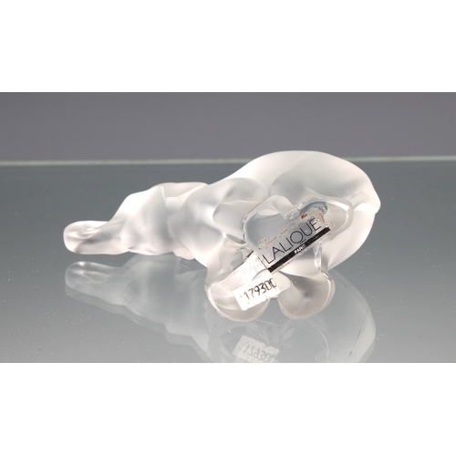 10 - A Lalique Baby Elephant 