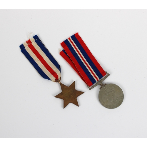 231 - WW2 Medals - France and German Star & 1939-1945 War Medal. (2)