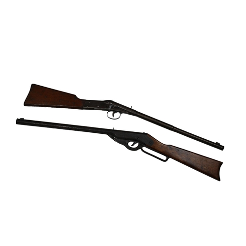 238 - A Diana model 1 .177 air rifle wooden stock, 30¼in. (76.8cm.) overall length, together with a Markha... 