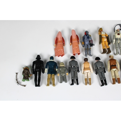 610 - STARWARS original vintage action figures and accessories A collection of original vintage STARWARS a... 