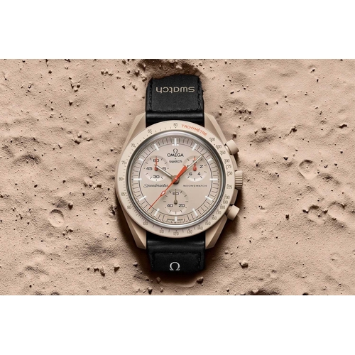 831 - Swatch X Omega, MOONSWATCH, Mission to Jupiter wrist watch A bioceramic wrist watch, CIRCA 2022 Move... 