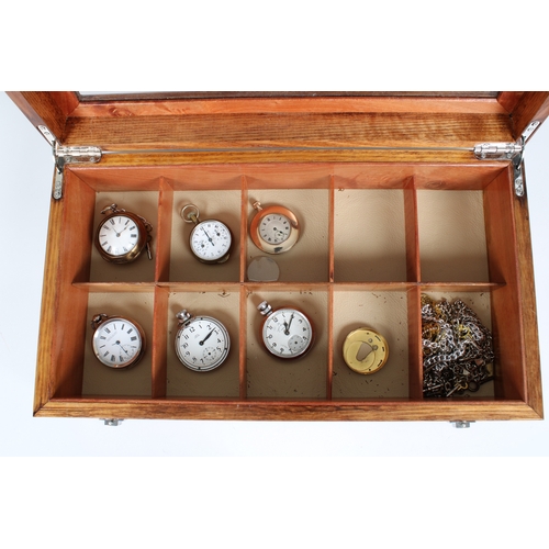 833 - A collection of sixteen various vintage and antique pocket watches for spares and parts. (16)