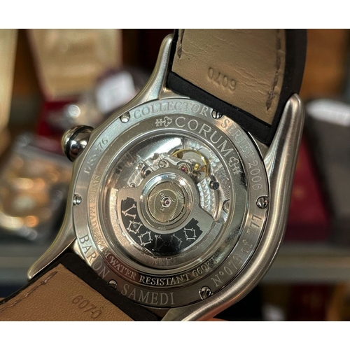 825 - Corum Automatic Bubble Baron Samedi Limited edition Gents Watch Limited edition no.73 of 777, Collec... 