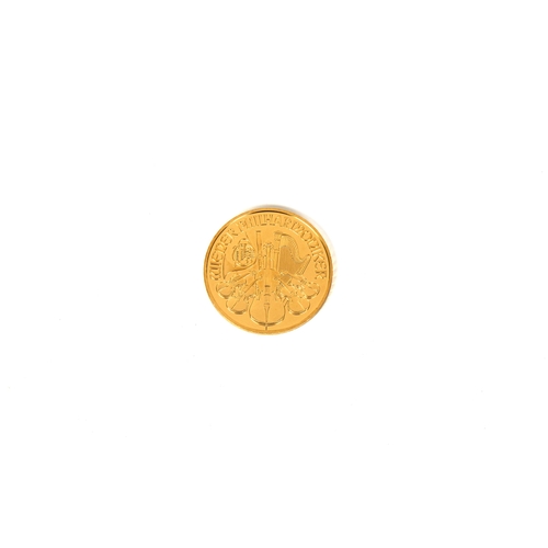 134 - A Münze Österreich Vienna Austria 2003 1oz Gold (.999) 100 Euro coin.