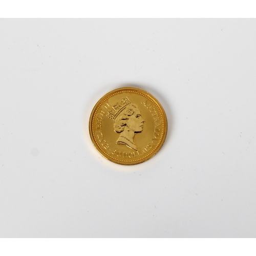 135 - The Australian Nugget 1992 ½oz (9999) 50 Dollars Gold coin.