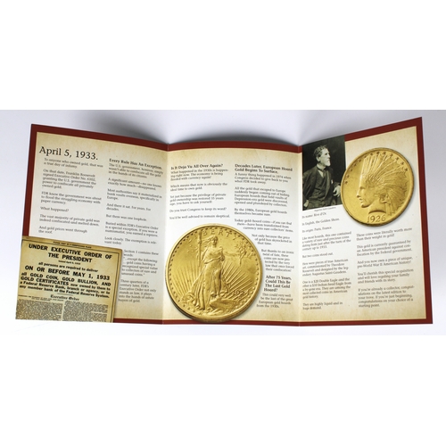 216 - The United States of America 1926 Indian Head Eagle (Rive d'Or Collection) Ten Dollars ($10) Gold co... 