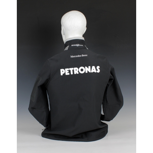 1329 - Grand Prix F1 interest - A Henri Lloyd woman's Mercedes-Benz Petronas / Bridgestone long sleeve jack... 