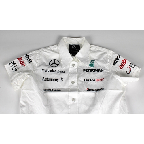 1329 - Grand Prix F1 interest - A Henri Lloyd woman's Mercedes-Benz Petronas / Bridgestone long sleeve jack... 