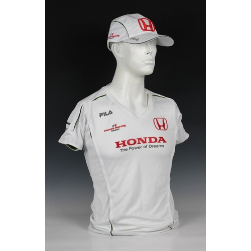 1330 - Grand Prix F1 interest - Honda Racing 'earth dreams' team clothing (2007) to include a woman's body ... 