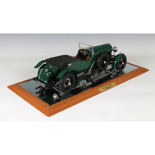 1339 - A rare 1:12 scale model of a 1930 8 Litre Bentley by Fulgurex Swiss, model number 12502, very well d... 