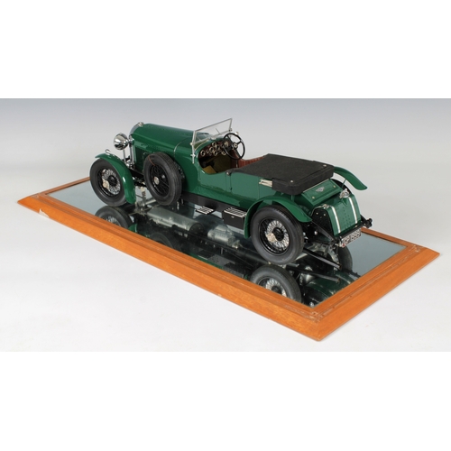 1339 - A rare 1:12 scale model of a 1930 8 Litre Bentley by Fulgurex Swiss, model number 12502, very well d... 