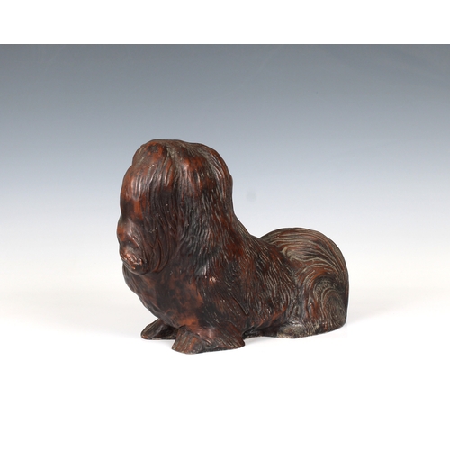 1459 - A Pekingese dog figure or doorstop 30.5cm. long.