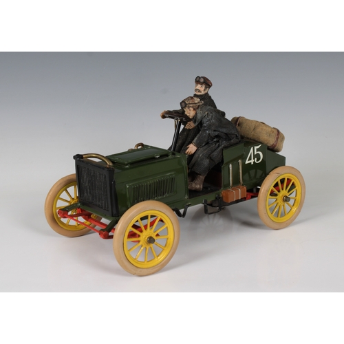 1493 - A limited edition Veteran & Vintage Models precision clockwork model of a 1902 Napier 