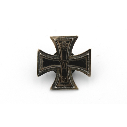 1526 - A German 1st Class (screw back) 1870 Iron Cross stamped MUNCHEN 9.