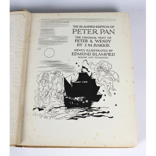 604 - Barrie, J. M.; Blampied, Edmund, illust. - The Blampied Edition of Peter Pan The Original Text of Pe... 