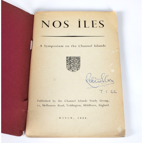 619 - German Occupation of the Channel Islands interest Nos Iles - A Symposium on the Channel Islands publ... 