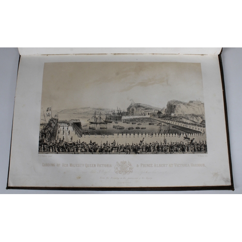 643 - Philip John Ouless (Jersey, 1817-1885) The Royal Jersey Album dedicated, by Special Permission, to H... 