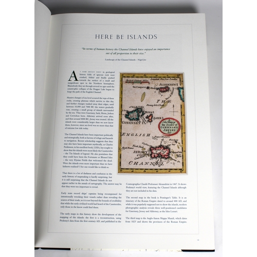 660 - The Cartographic History of The Channel Islands limited edition number 32/275, hand bound in navy bl... 