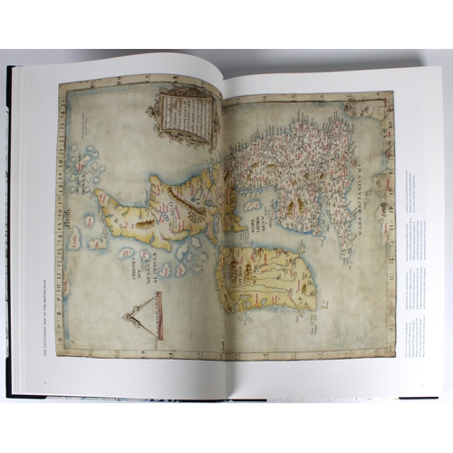 660 - The Cartographic History of The Channel Islands limited edition number 32/275, hand bound in navy bl... 