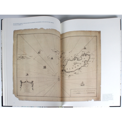 660 - The Cartographic History of The Channel Islands limited edition number 32/275, hand bound in navy bl... 