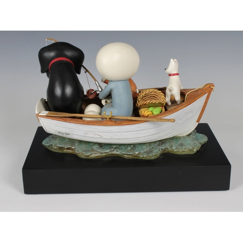 682 - Doug Hyde (British, b.1972) 'Catch of the Day', signed and numbered 67/95 (export edition), cold cas... 