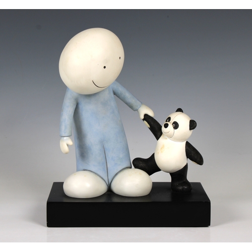 683 - Doug Hyde (British, b.1972) 'Step by Step', signed and numbered 217/395, cold cast porcelain, 25cm x... 