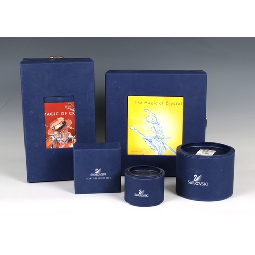 103 - Three Swarovski crystal Magic of Dance figures - Isadora 2002; Antonio 2003; Anna 2004  Isadora (no ... 