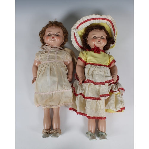 151 - Two vintage ''Wonder'' Walkie-Talkie dolls from Roy''s (Hull) Ltd each 53cm., in original boxes. (2)