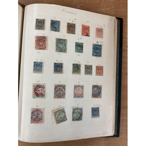 160 - Philately interest - Worldwide stamp binder / album - To include Cape of Good Hope Triangular stamps... 