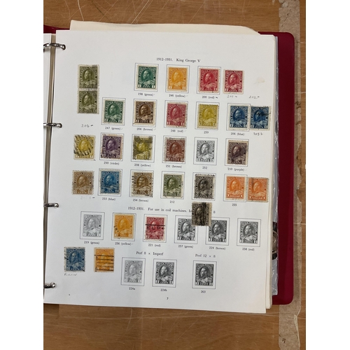 167 - Philately interest - Stamps of Canada housed in Stanley Gibbons album and two stock books, some earl... 