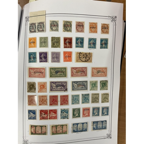 172 - Philately interest - Stamps of France housed in binder, mid 19th century onwards, to include many co... 