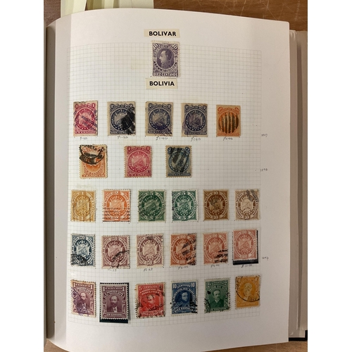 175 - Philately interest - Stamps of South America contained in binder, 19th century onwards, to include A... 