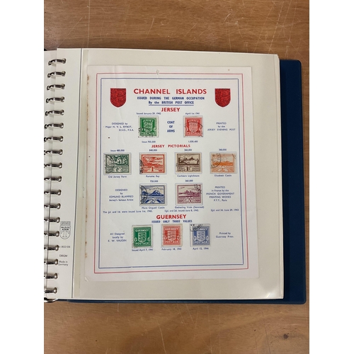 178 - Philately interest - A collection of Jersey stamps c.1969, to include mint and used, housed in six b... 