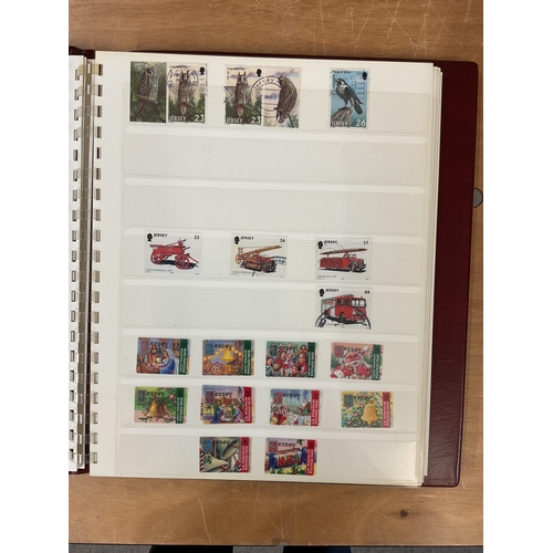 178 - Philately interest - A collection of Jersey stamps c.1969, to include mint and used, housed in six b... 