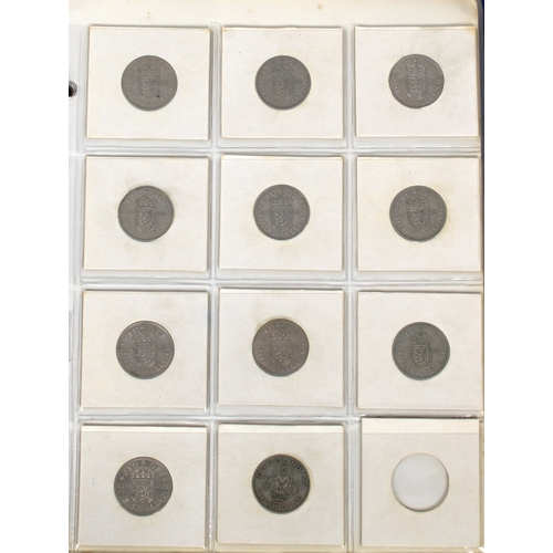 228 - Numismatist interest - A 'Boots Great Britain Coin Album' containing many silver coins to include Th... 