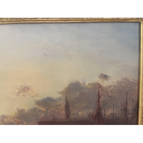 527A - Attributed to Henri Duvieux (French, 1855-1902)
A warm light over Venice, oil on canvas, signed lowe... 