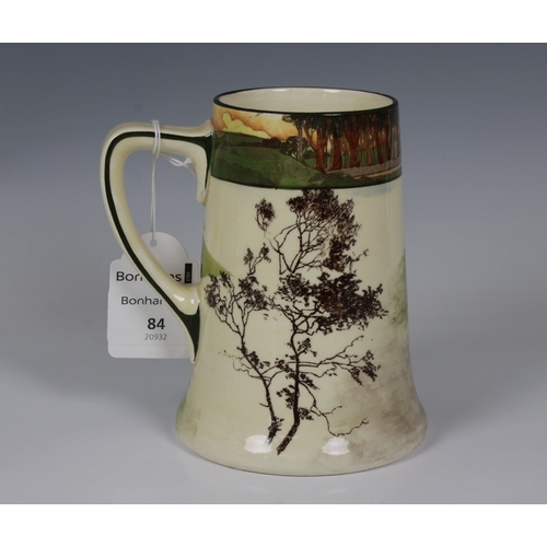 2041 - A Royal Doulton motoring "Series Ware" ceramic tankard titled "Blood Money", 190... 