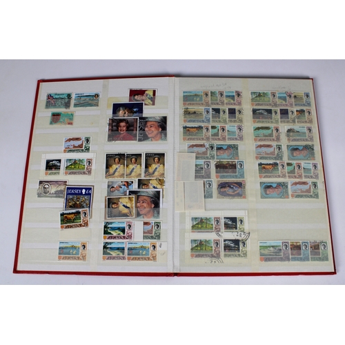 2274 - A Stanley Gibbons stock book containing Channel Islands stamps, including many German occupation iss... 