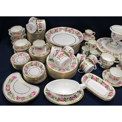 2007 - A Royal Worcester part dinner and tea service in the 'Royal Garden' pattern, comprising of over 150 ... 