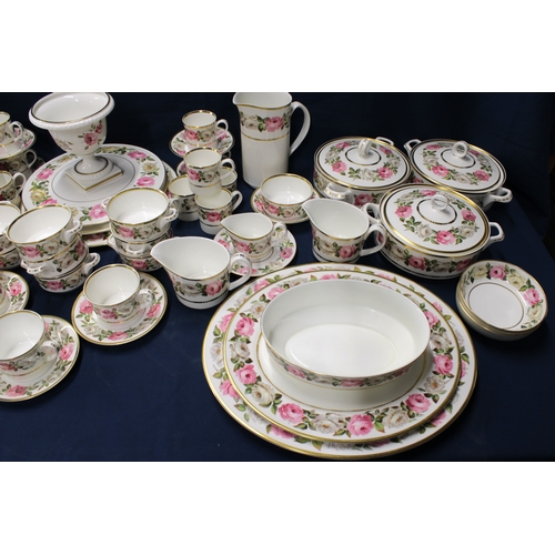 2007 - A Royal Worcester part dinner and tea service in the 'Royal Garden' pattern, comprising of over 150 ... 