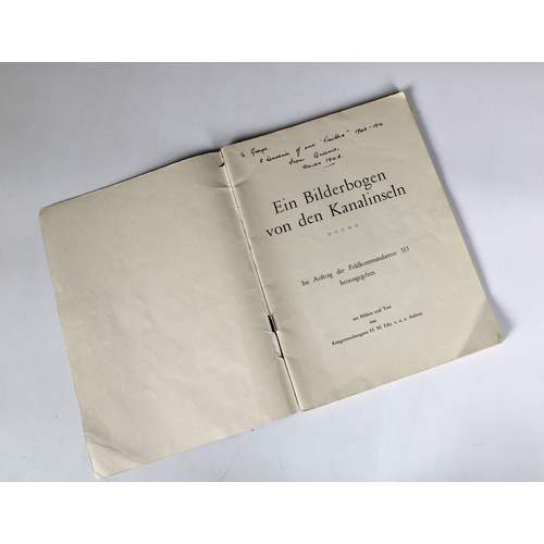 2186 - AUFESS, Freiherr v.u.z., "Ein Bilderbogen von den Kanalinseln, im Auftrag der Feldkommandantur ... 