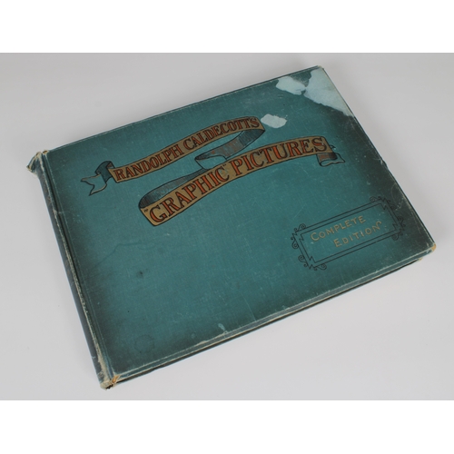 2204 - Randolph Caldecotts Graphic Pictures Complete Edition hardbacked book 1891, limited edition 150/1250... 