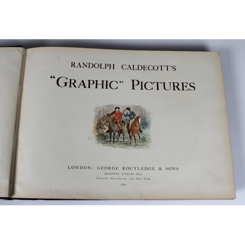 2204 - Randolph Caldecotts Graphic Pictures Complete Edition hardbacked book 1891, limited edition 150/1250... 