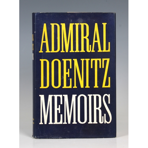 2213 - Doenitz (Karl, 1891-1980), Memoirs. Ten Years and Twenty Days by Admiral Doenitz, Translated by R.H.... 